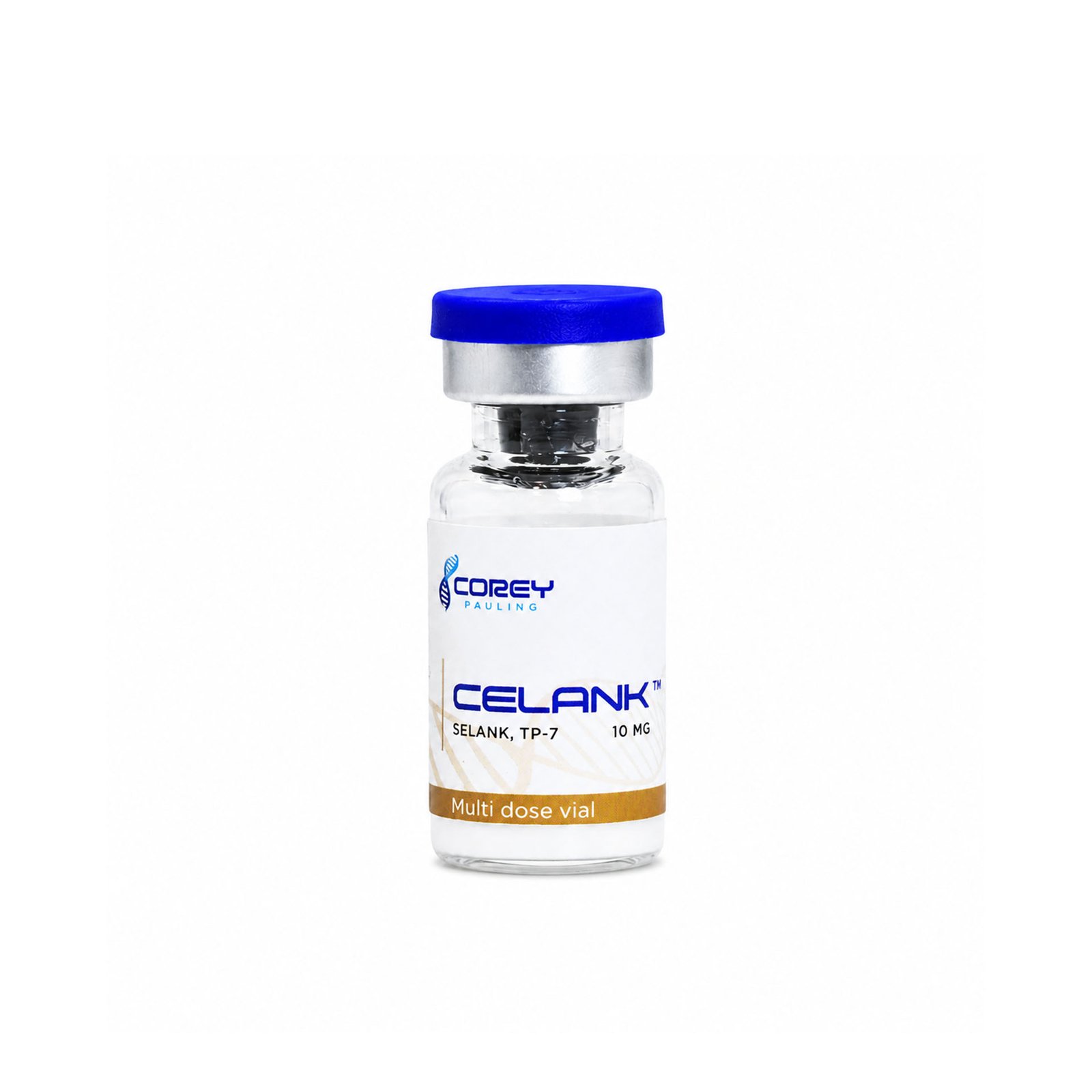 Selank heptapeptide research illustration